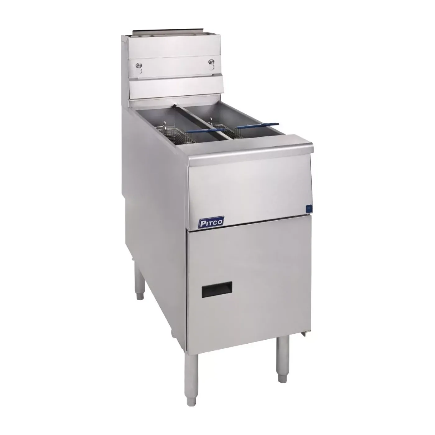 Pitco Twin Tank Solstice LPG Fryer SG14TS - islandcatering - 7