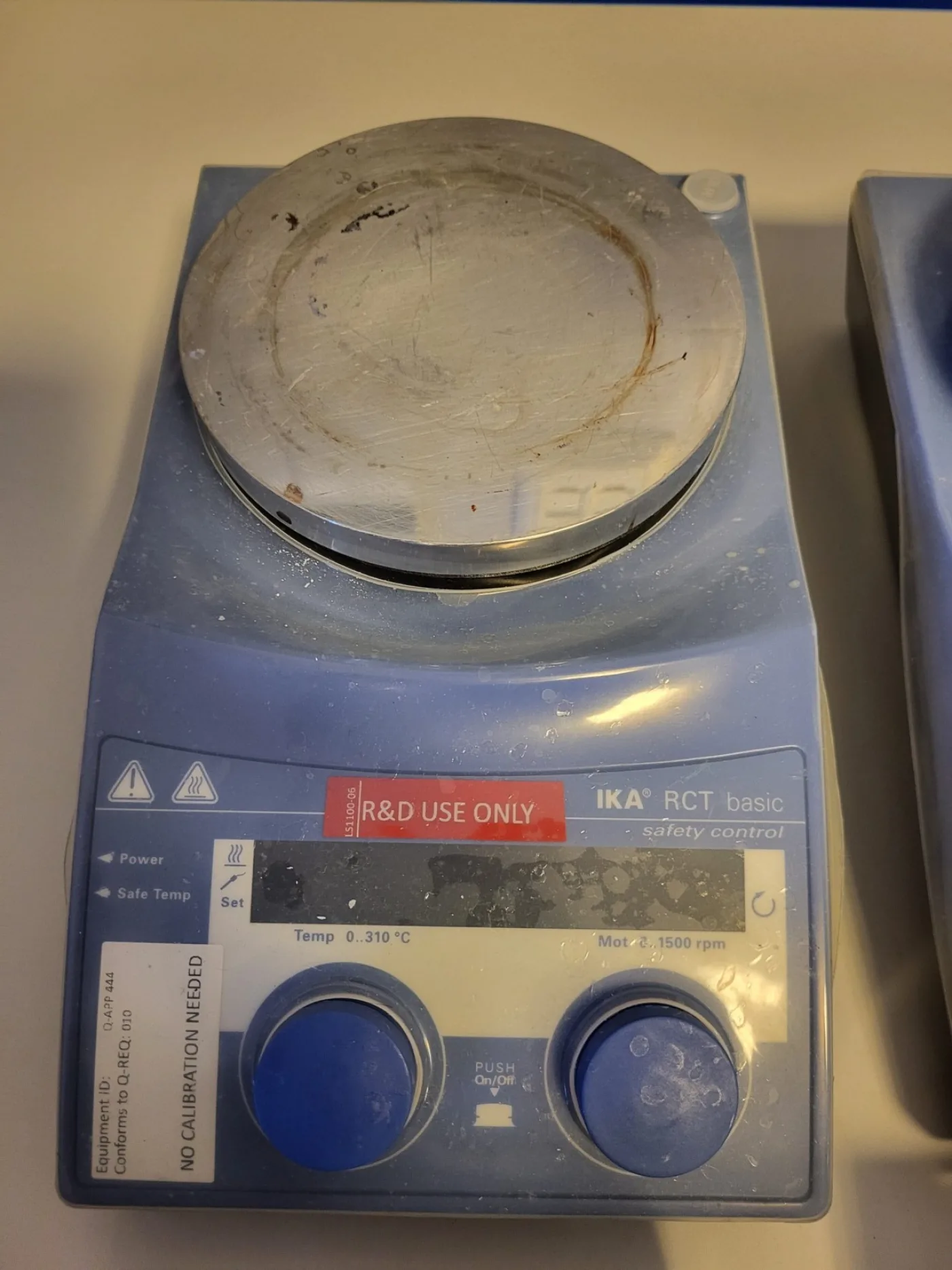 2459 - Used laboratory magnetic stirrer and heater IKA RCT basic - 1