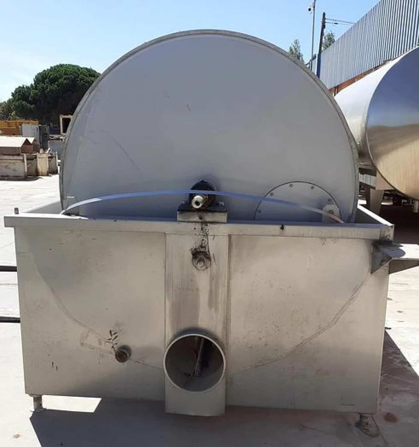 Trommel de lavagem em inox - 3