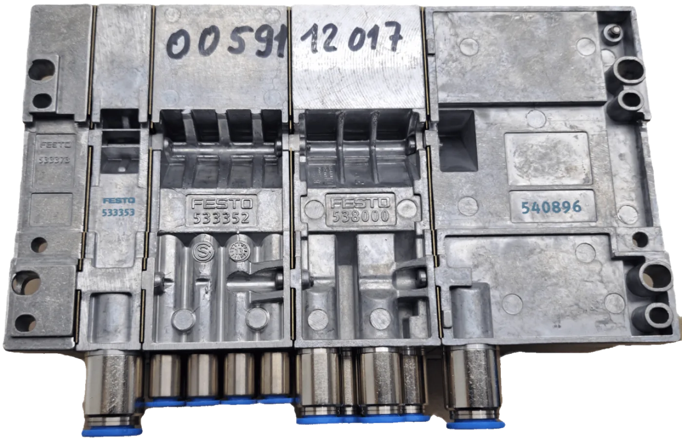 Festo Ventilinsel MPA-S mit Multipolanschluss / 32E-MPA / 32P-SGL-R-MBAU-JL3JL - 4