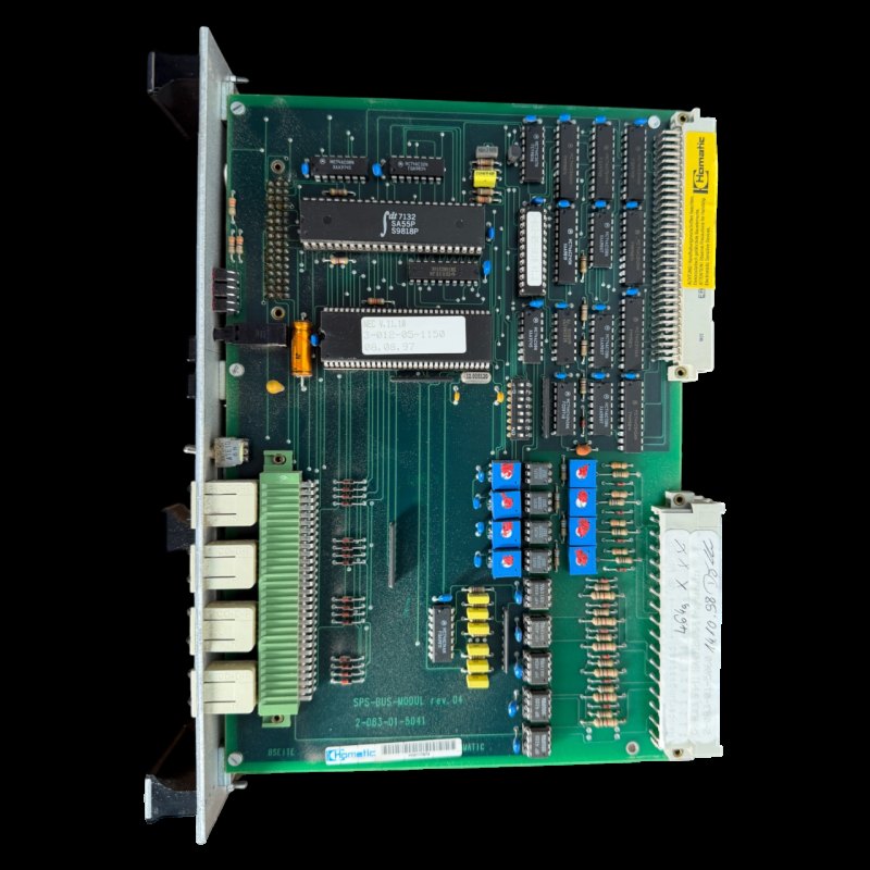 HOMAG Achskarte CPU HC020 SPS II 16 MHz 128K PR.WALZE Rev.3 Art.-Nr. 2-083-01-5060