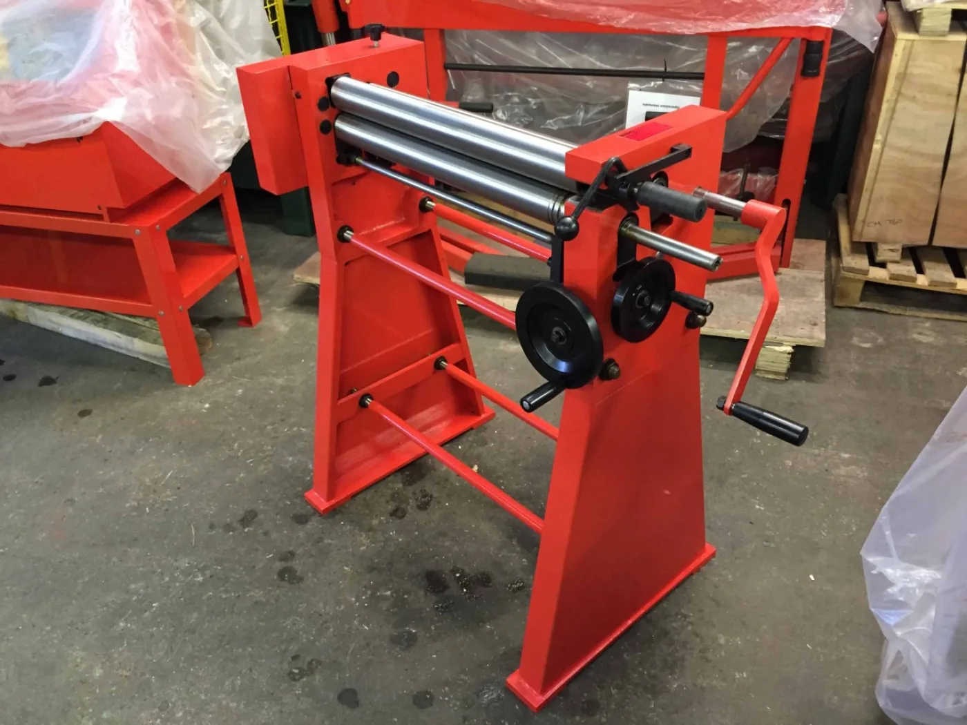WNS Hand Bending Rolls 610mm x 60mm x 2.0mm Capacity - WNS - W. Neal Services Ltd - 4