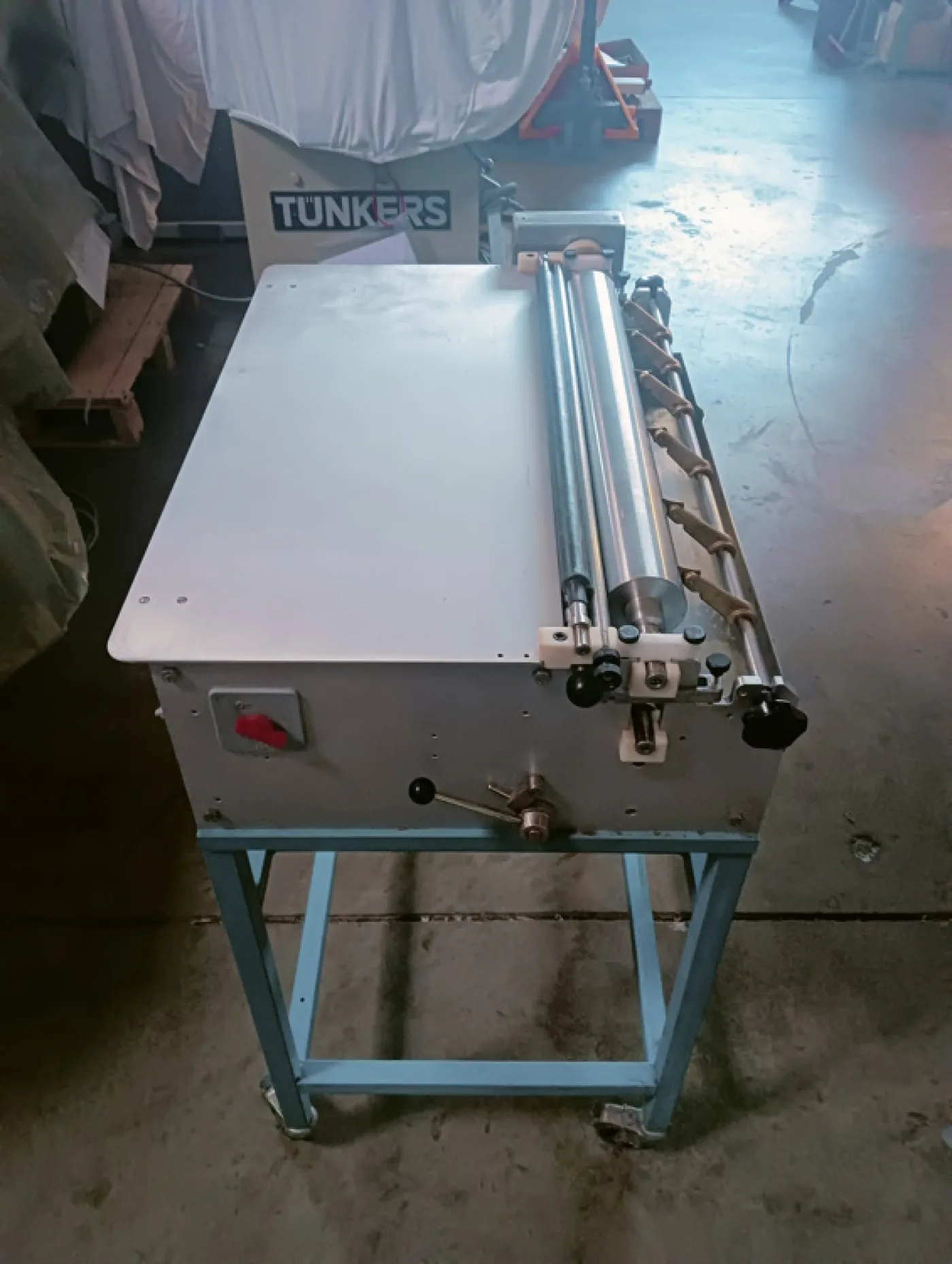 2 Walzen Anleimmaschine Hunkler LAM 600 - 3