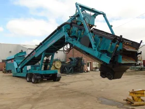 2012 Powerscreen Commander 1400 Mobile Rinser