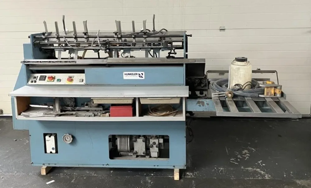 Hunkeler VEA 520 K endsheet tipping machine