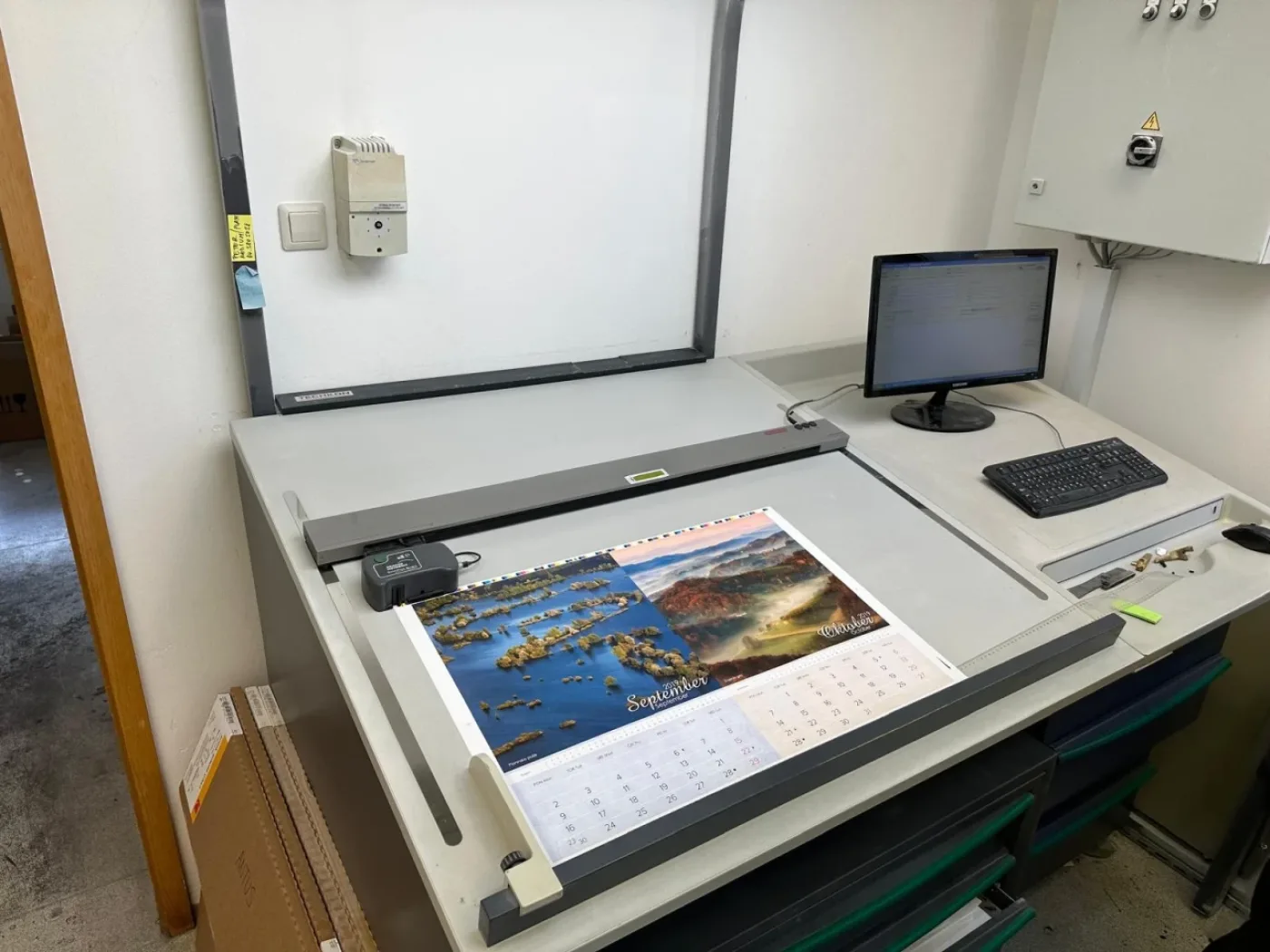 Roland 205 E 0B offset printing press - 6