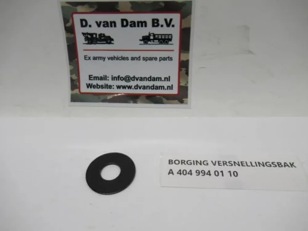 Borging versnellingsbak