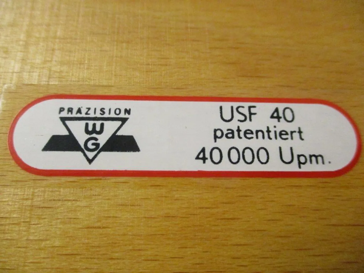 USF 40 WG Präzision - 2