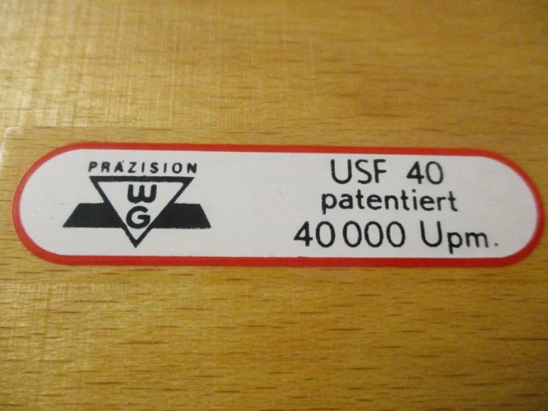 USF 40 WG Präzision