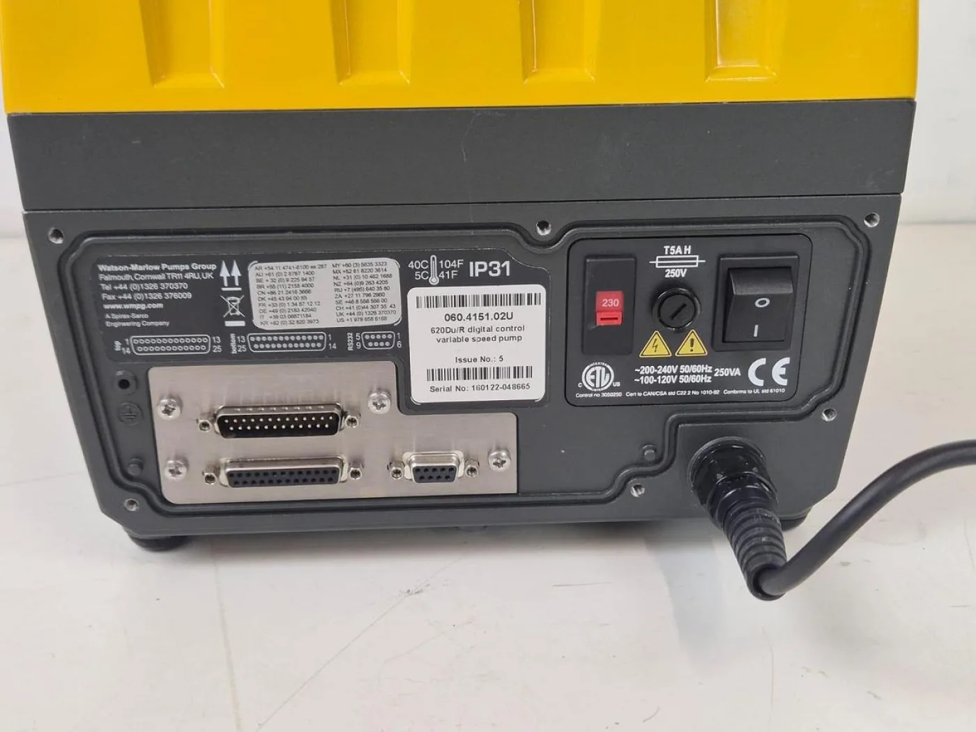 Watson Marlow 620 Du/R Peristaltic pump - 5