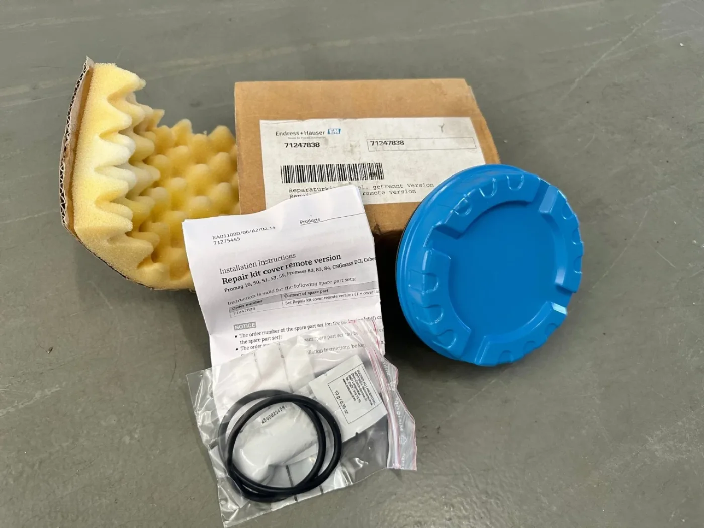 Endress & Hauser Reperaturkit Deckel, getrennte Version - 4