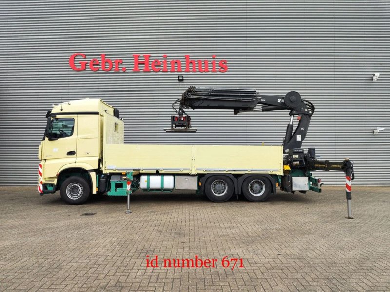 Mercedes-Benz Arocs 2645 6x4 Euro 6 Hiab XS 377 Hipro 7 x Hydr. Hiab Rotated Clamp!