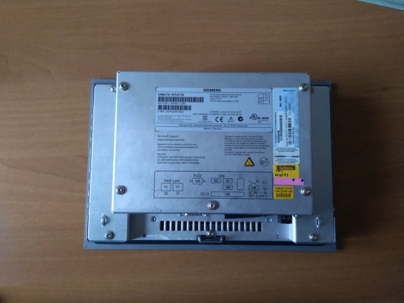 SIEMENS TOUCH PC – SIMATIC IPC277D