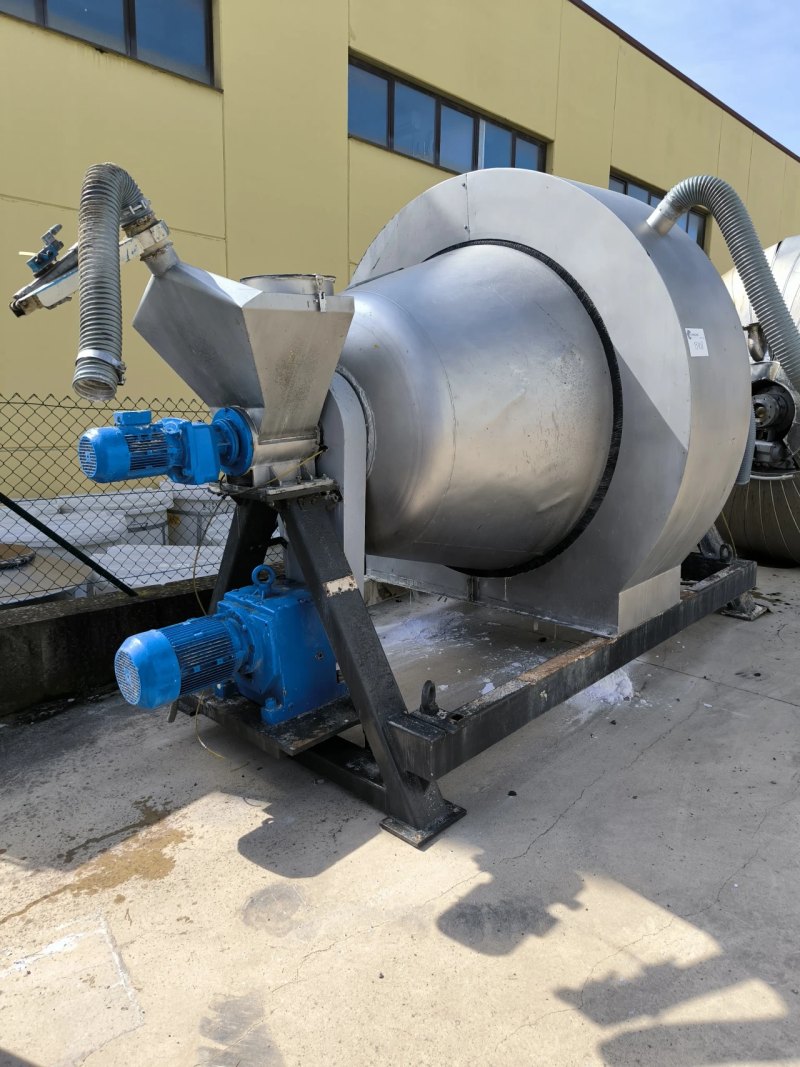 H.TELSCHIG MIXER RSM 1200 STAINLESS STEEL 304 1.200 LITRES 2.500 KG/H