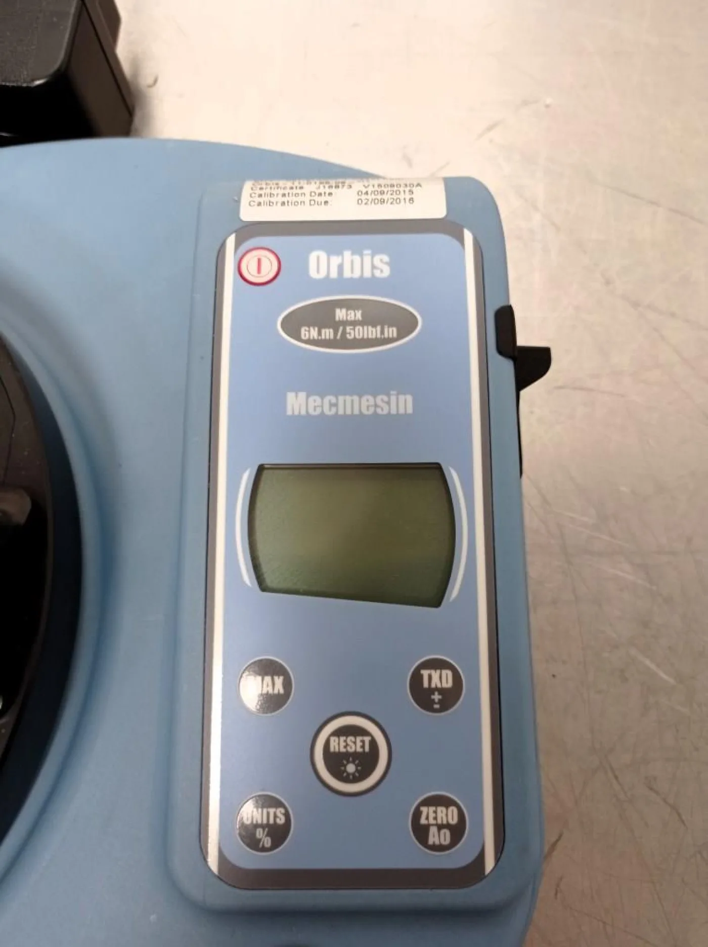 TESTER DI COPPIA PER TAPPI – MECMESIN – MOD. ORBIS - 4