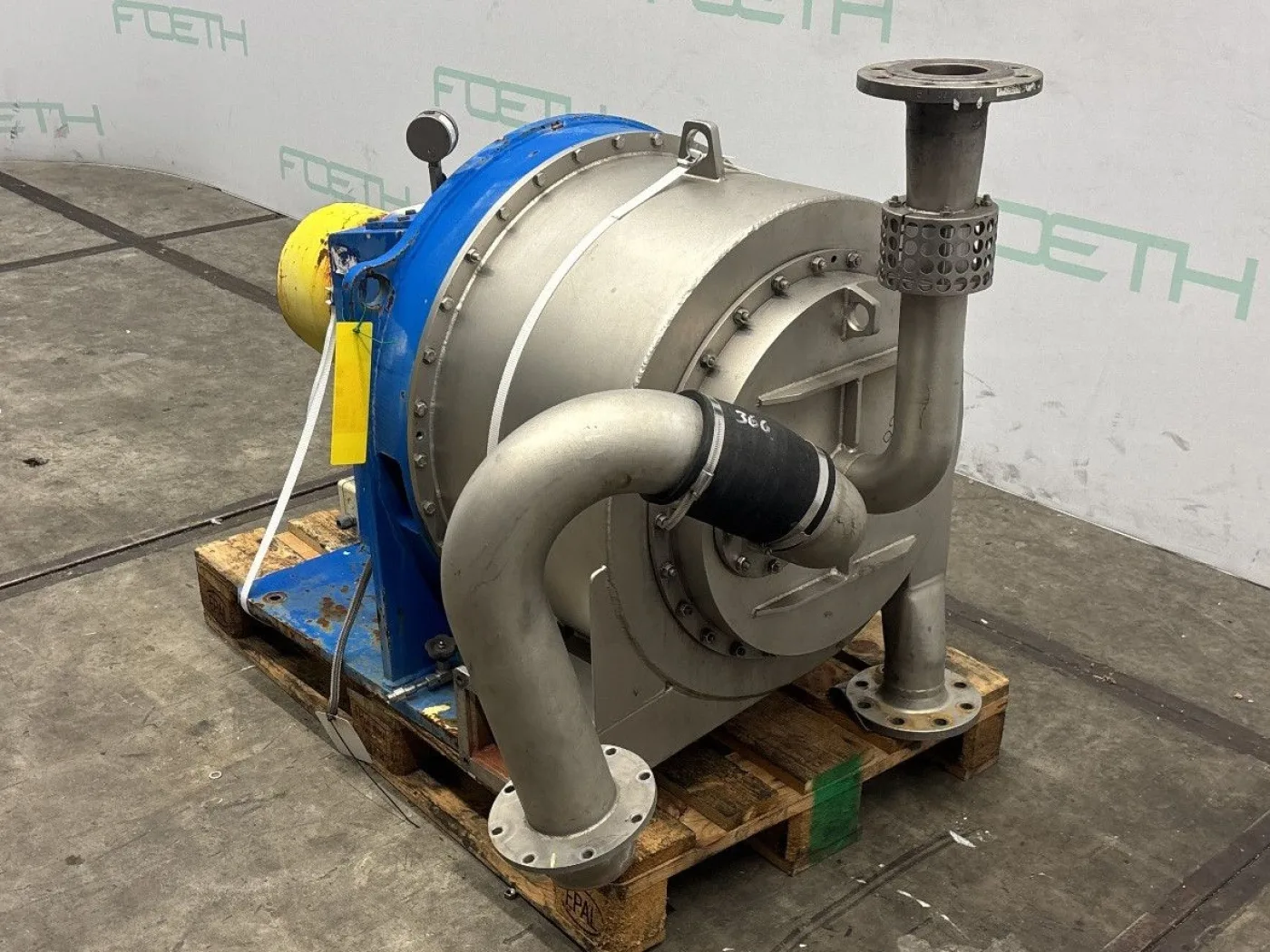 Siebtechnik C 402 G — “TURBO-CASCADE” sliding centrifuge - Pusher centrifuge - 6