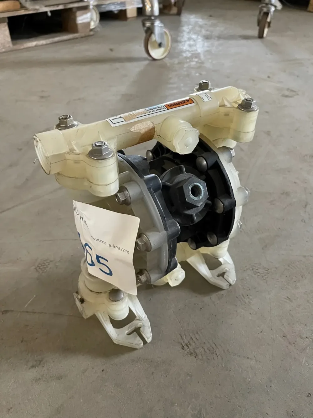 USED GRACO HUSKY PNEUMATIC DRIVE DOUBLE DIAPHRAGM PUMP