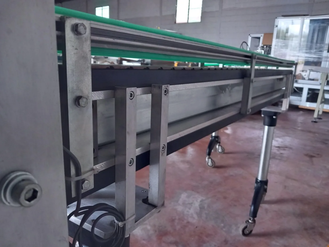 NASTRO TRASPORTATORE CON CURVA - 6