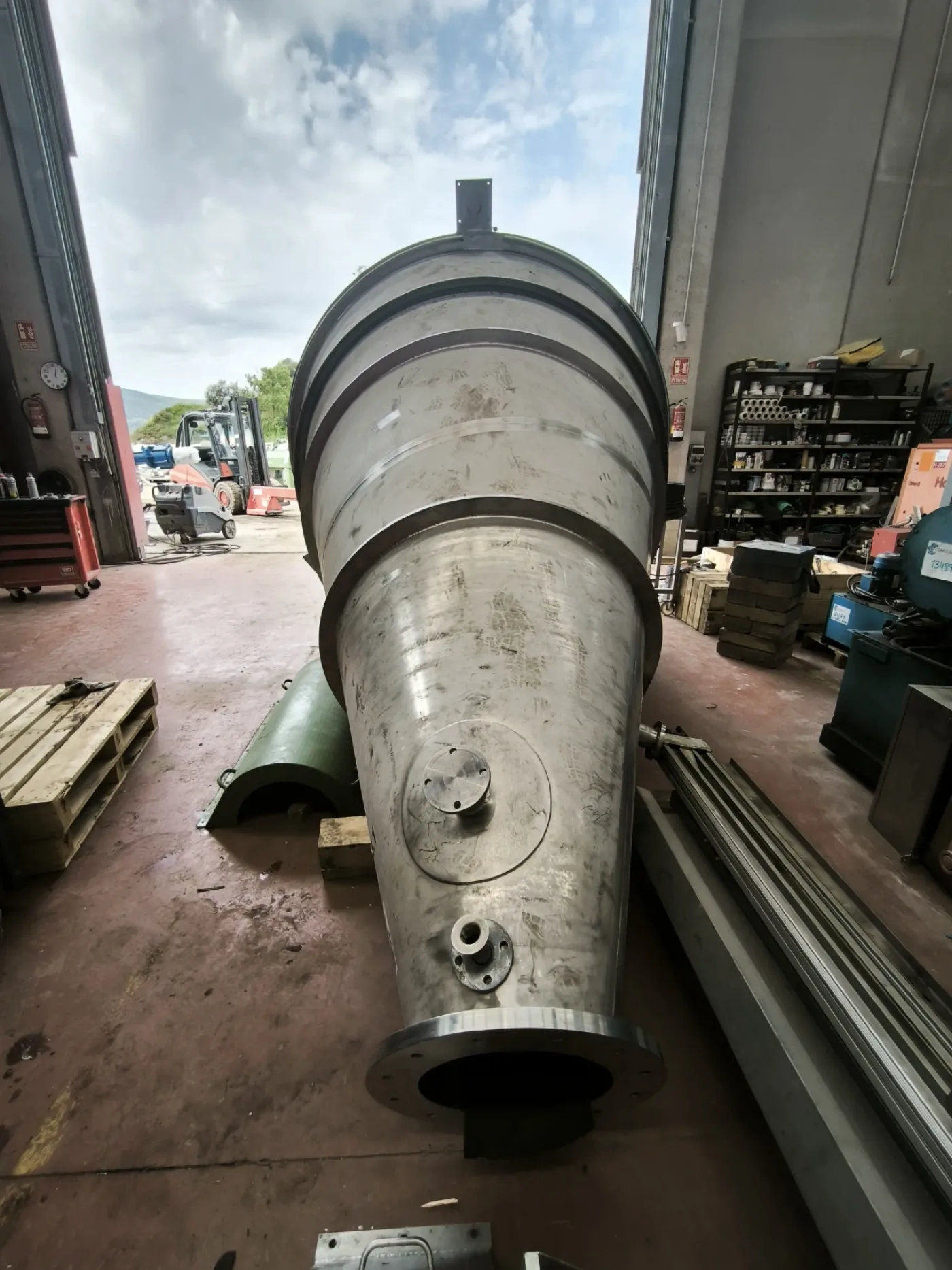 A.BOLTZ M2138 NAUTA MIXER STAINLESS STEEL 9,250 LITERS ATEX - 6