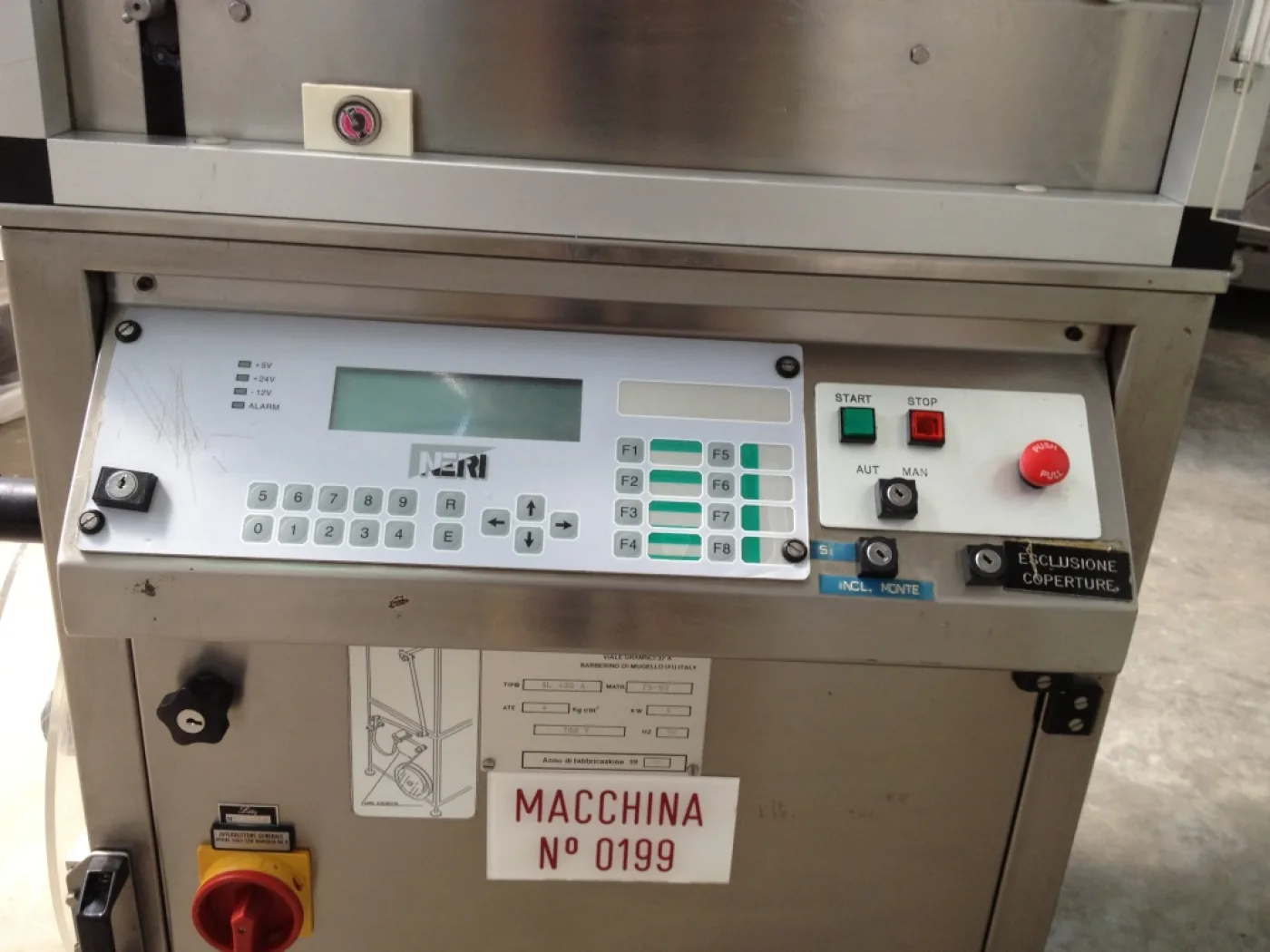 ETICHETTATRICE – NERI – MOD. SL 400A - 8