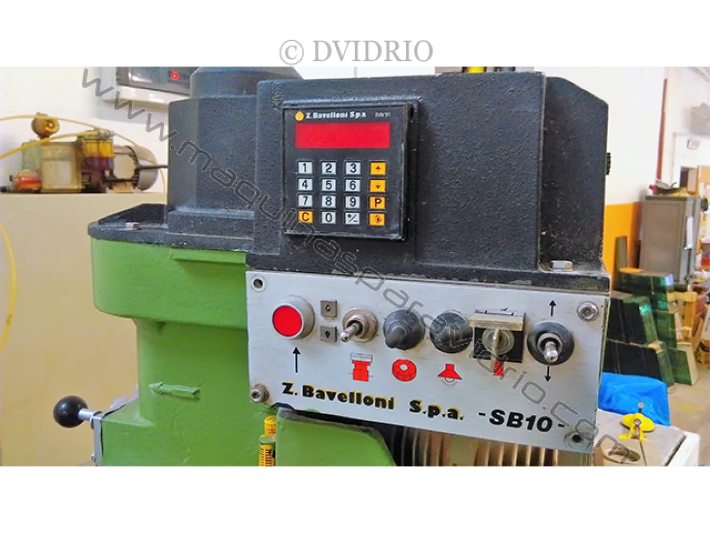 BISELADORA DE FORMAS PARA VIDRIO BAVELLONI MOD. SB10 - 3