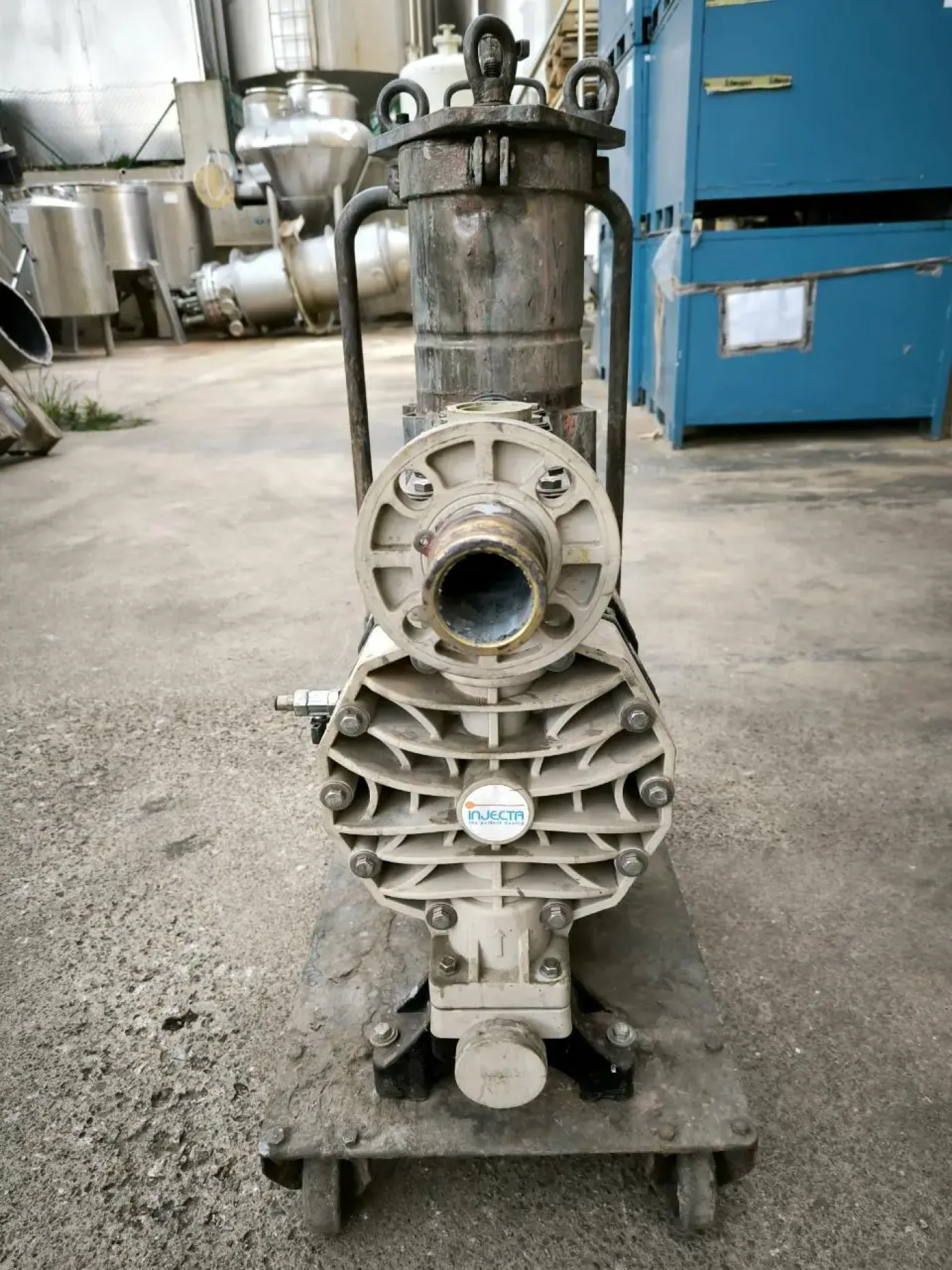 BASKET FILTER WITH PNEUMATIC PUMP BLAGDON - 3
