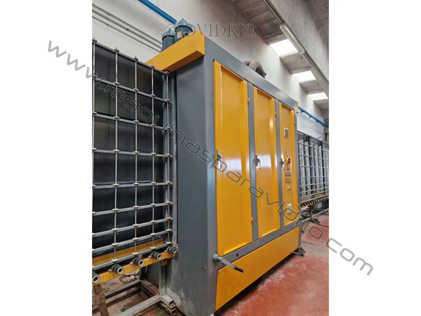 LAVADORA VERTICAL PARA VIDRIO SILEMECCANICA - 2