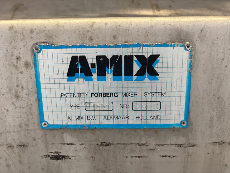 Forberg F1000 with output screw - Paddle mixer
