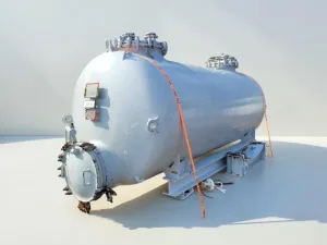 1990 De Dietrich Glass-lined reactor / process vessel