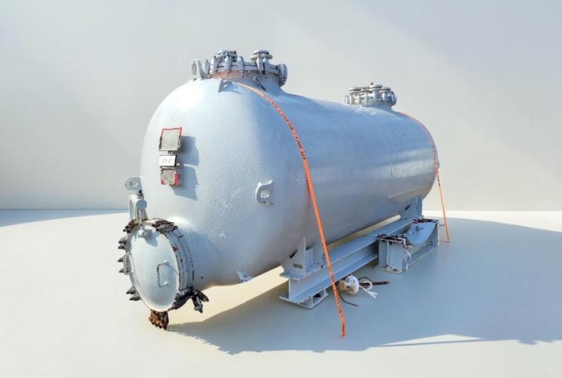 1990 De Dietrich Glass-lined reactor / process vessel
