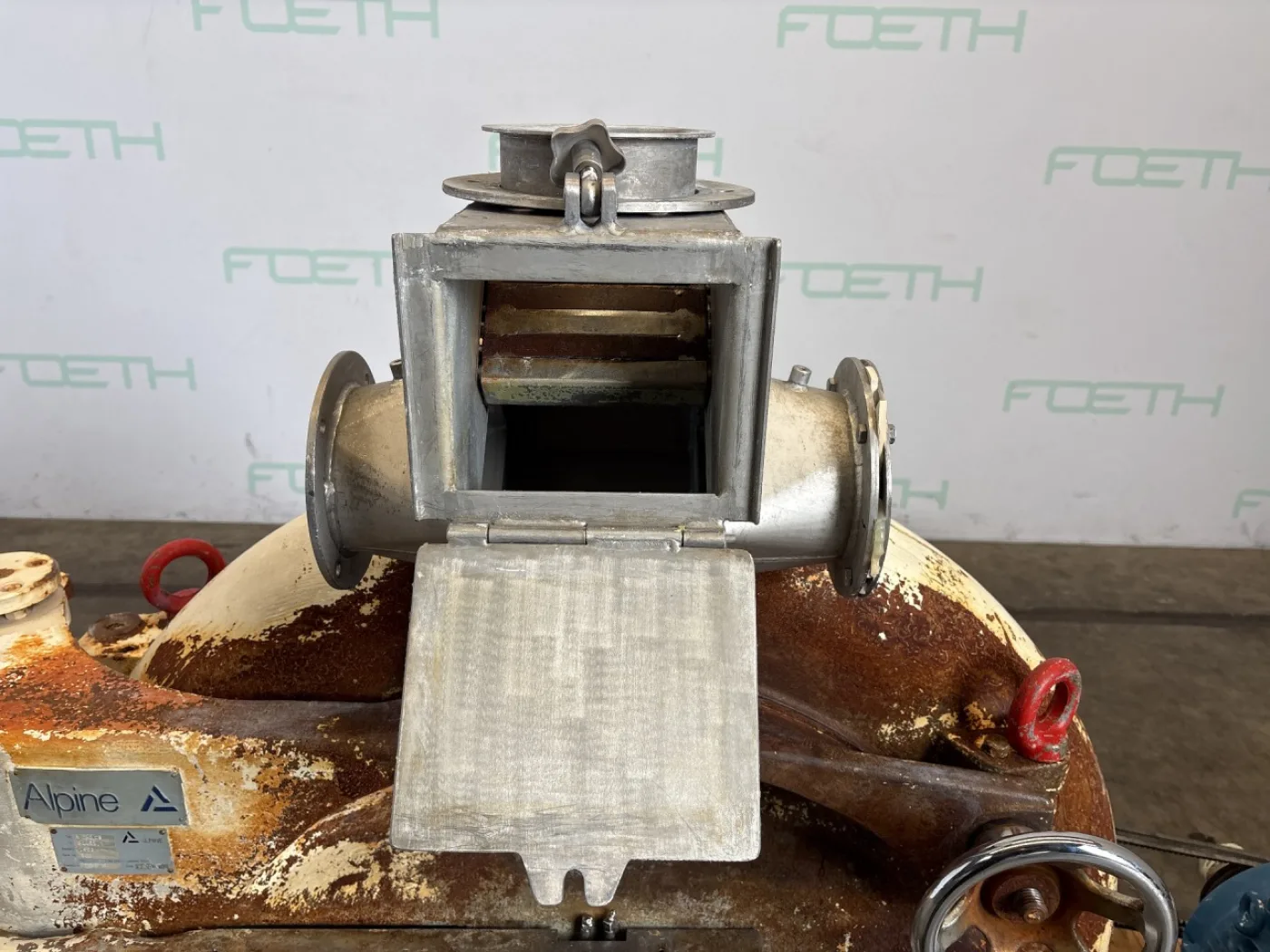Alpine Contraplex A 250 CW with feeding screw (cryogenic) - Pin Mill - 6