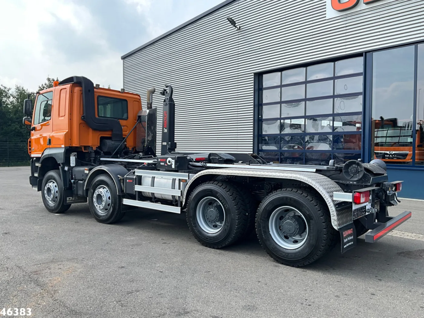 DAF FAD CF 460 8x4 Euro 6 Multilift 26 Ton haakarmsysteem - 3