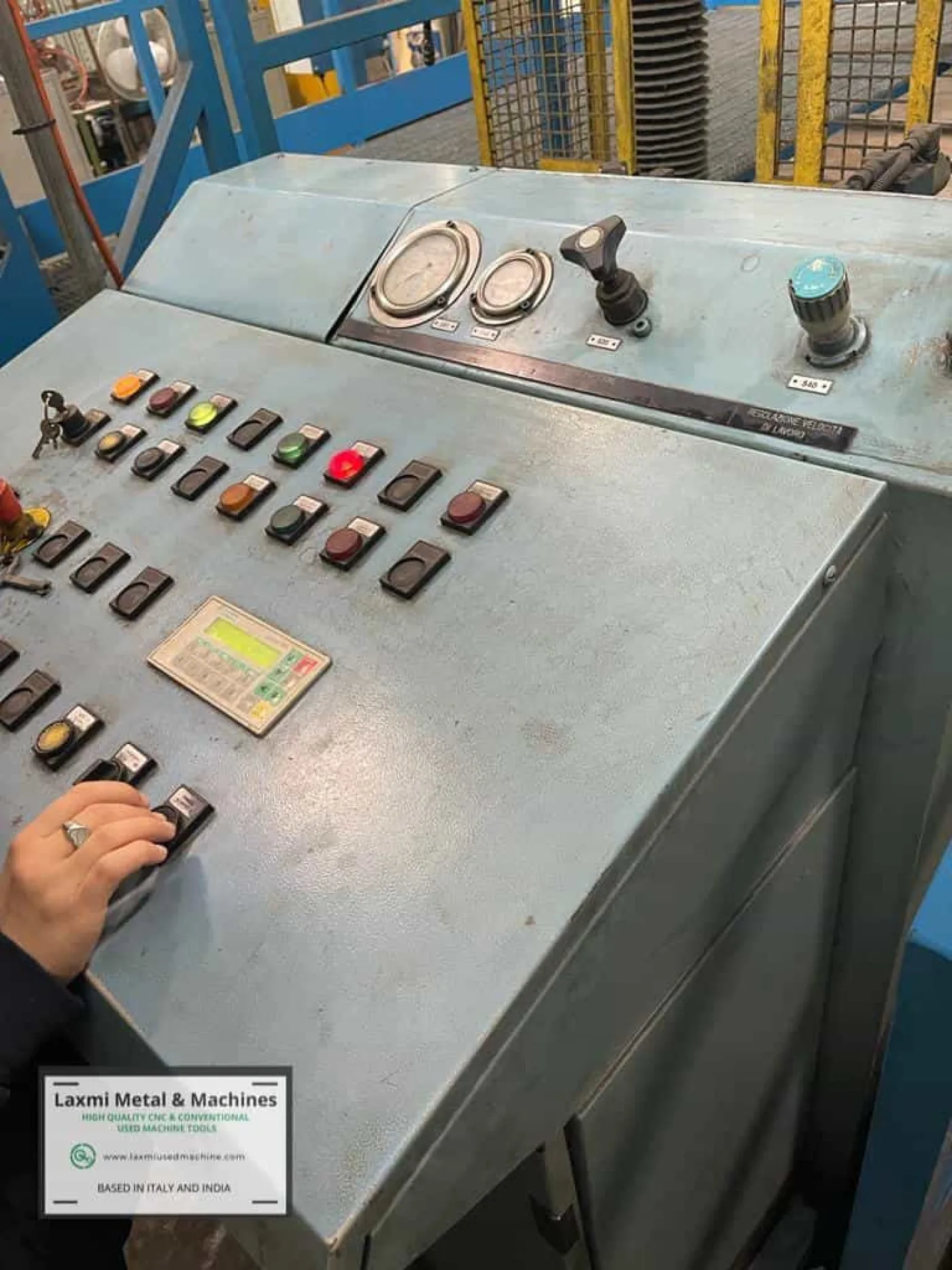 DIE SPOTTING PRESS, TCS (Italy) - 100T EQUIPPED WITH SIEMENS PLC - Laxmi Metal & Machines, Rohtak - 4