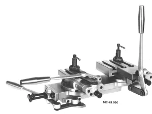 CHARIOT A LEVIERS "SCHAUBLIN" 2 coulisseaux longitudinaux