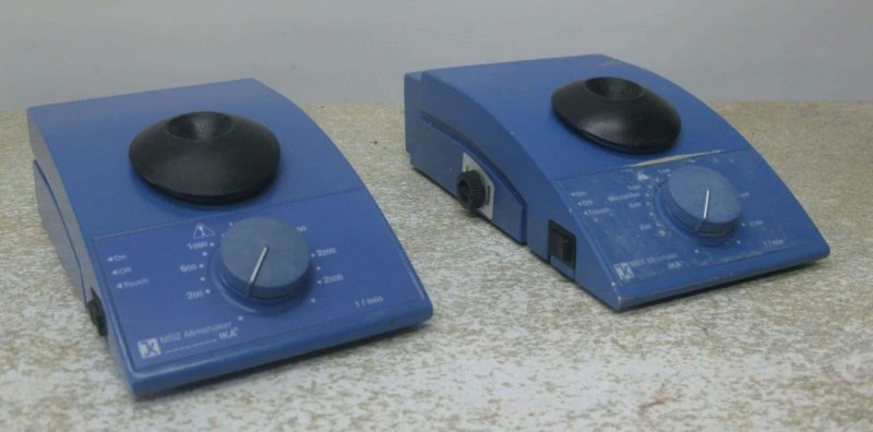 Set van IKA MS1 + MS2 Vibromixers