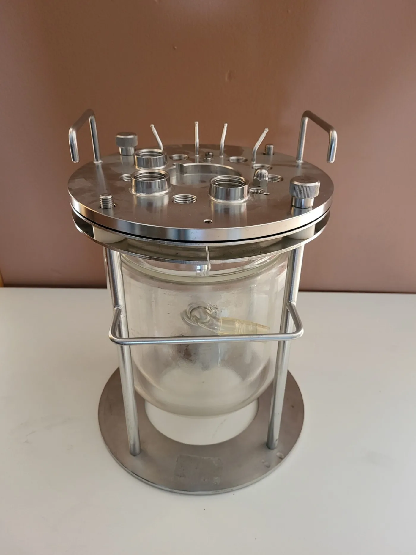 2380 - Used Infors 5 culture vessels 3.6 liter - 1