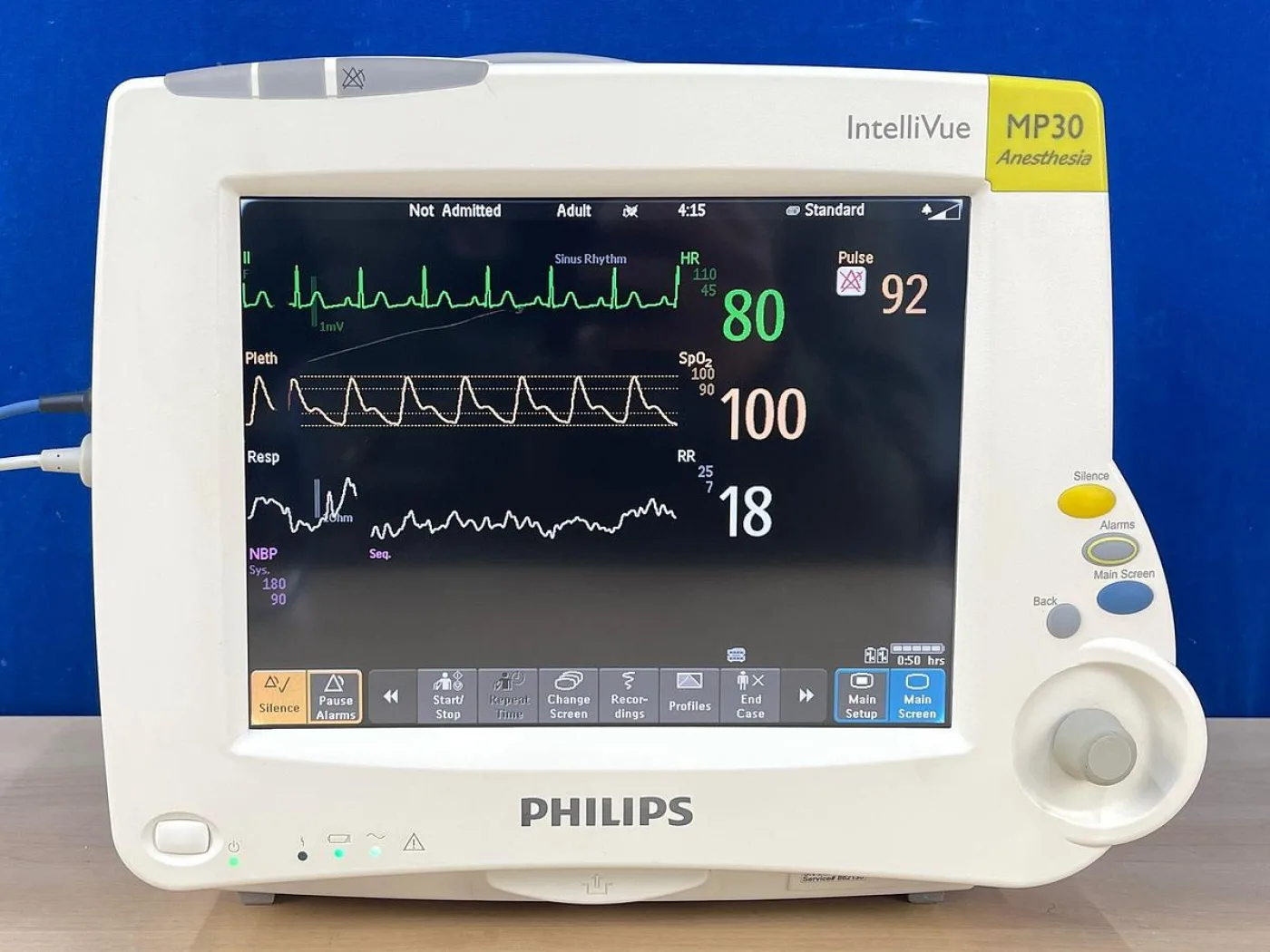 Philips IntelliVue MP30 patient monitor, YOM: 2013 - 4