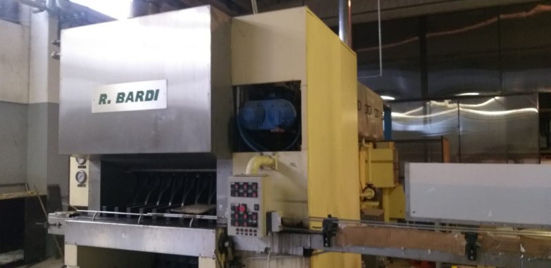 BARDI BOTTLE WASHER WITH 8 RANKS, SECOND-HAND MACHINE