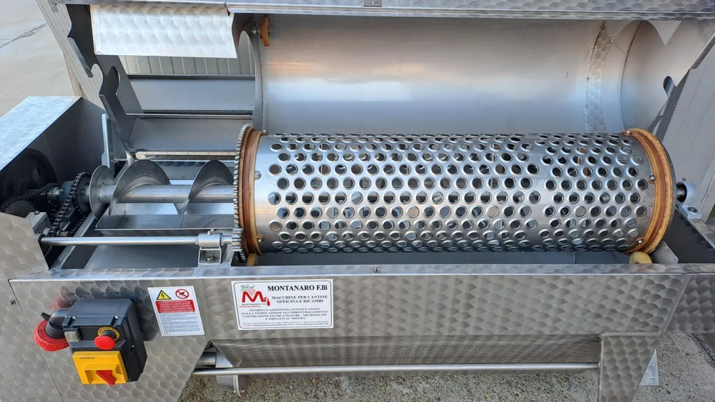 STAINLESS STEEL DESTEMMER ENOVENETA, SECOND-HAND MACHINE - 2