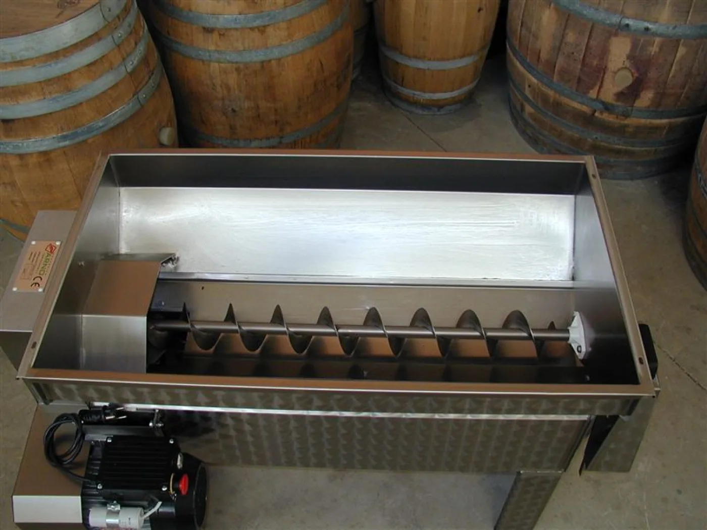 STAINLESS STEEL CRUSHER-DESTEMMER MODEL “ARNO 35” NEW MACHINE - 4