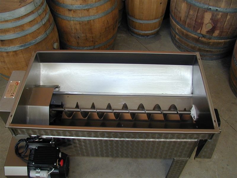 STAINLESS STEEL CRUSHER-DESTEMMER MODEL “ARNO 35” NEW MACHINE