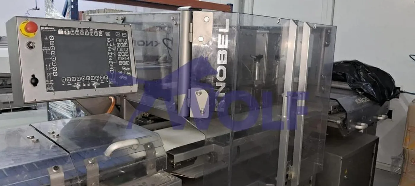 One-Shot Knobel Produktionsanlage - Kapazität 3 Formen / min bei Formen: 380 x 295 mm - 1