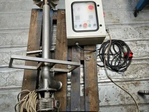 MOTORIZED ROTATING SPRAYER WITH CONTROL PANEL, SECOND-HAND EQUIPMENT