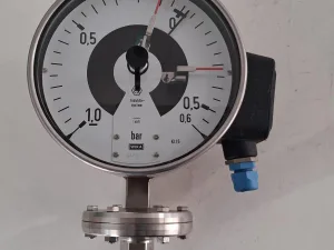WIKA NG160 Pressure Gauge -1 to 0.6 bar with Inductive Contact