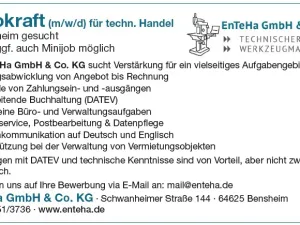 Buerostelle / Tech. Handel EnTeHa