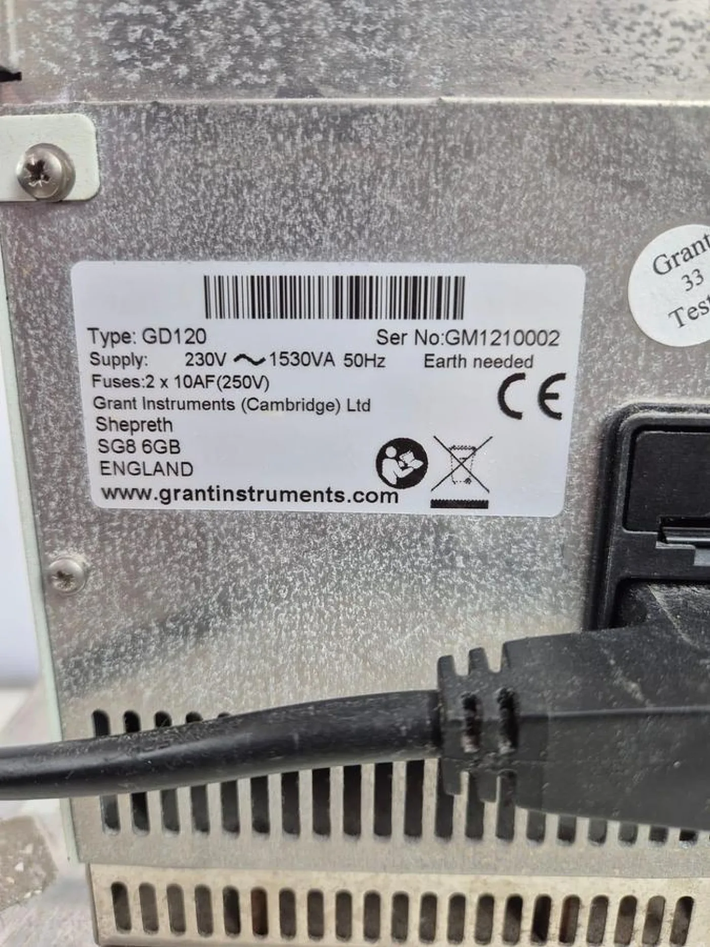 Grant GD120 Stirred Water Bath - 8