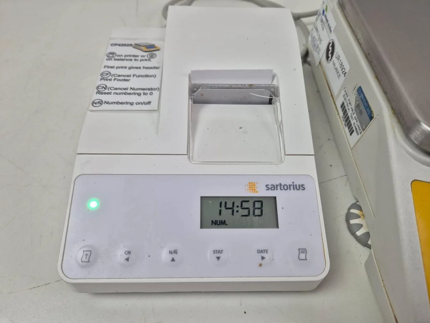 Sartorius Tare CP4202S Balance + YDP20-OCE Printer - 4