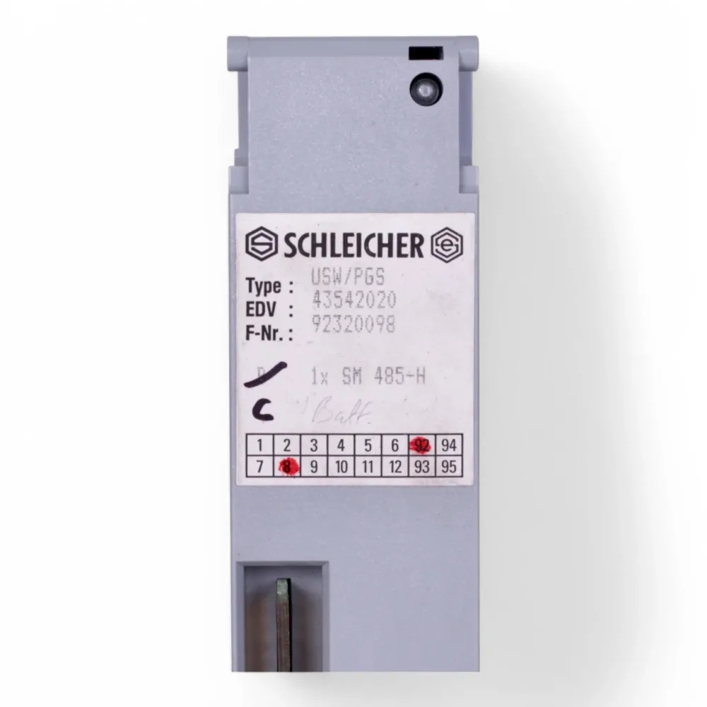 SCHLEICHER TYP USW PGS Nr 31511149 972 065 SLAVE CPU