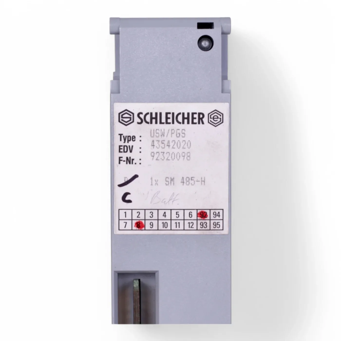 SCHLEICHER TYP USW PGS Nr 31511149 972 065 SLAVE CPU - 1