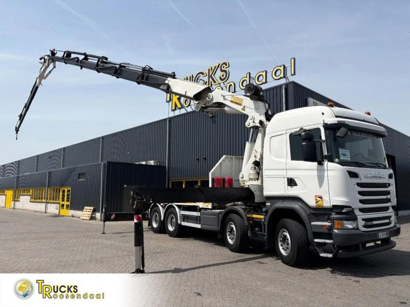 Scania R 520 V8 + PALFINGER 72002 6X + JIB 4X + WINCH + 8X4 + EURO 6 + REMOTE